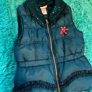 Little Lass Girls Puffy Vest